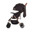 Chipolino abril buggy plegable con cubierta de pie obsidiana negra