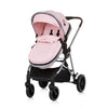 Chipolino aura plegable 3 en 1 cochinillo con bolsa de pañales rosa