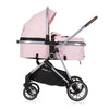 Chipolino aura plegable 3 en 1 cochinillo con bolsa de pañales rosa