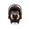 Asiento de automóvil de dúo chipolino 40-87 cm Group 0+ Obsidian Black Beige