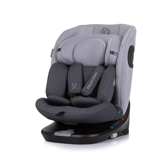 Chipolino autostoel i-size 40-150 cm isofix 360° granite grijs