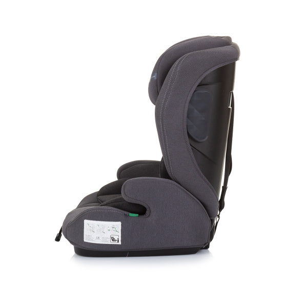 Seggiolino auto di icona chipolino I -ze 76 -150 cm Gruppo 1, 2 e 3 antracite in granito