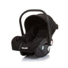 Chipolino amore autostoel met adapters 40-85 cm groep 0+ obsidian zwart