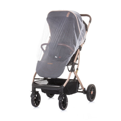 Buggy plegable Combo de chipolino con cubierta de pie Ebony Black Beige