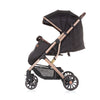 Buggy plegable Combo de chipolino con cubierta de pie Ebony Black Beige