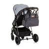 Chipolino Schouder Luiertas met Verschoningsmatje Granite Linen