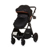 PRAM 3-en-1 plegable de Chipolino Harmony con Bag Obsidian Negro