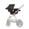 Asiento para automóvil de Chipolino Havana con adaptadores 40-85 CM Group 0+ Hojas de obsidiana Negro