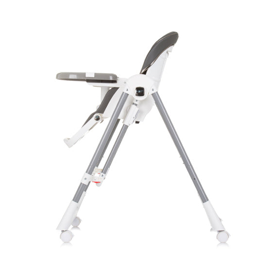 Chipolino milk shake 2-in-1 kinderstoel schommelstoel ash grijs wit