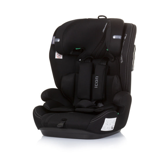 Asiento para automóvil de icono de Chipolino I -Size 76-150 cm Group 1, 2 y 3 Obsidian Black