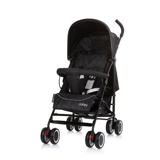 Chipolino Miley pieghevole Plooibugy Travel Bugy Obsidian Black