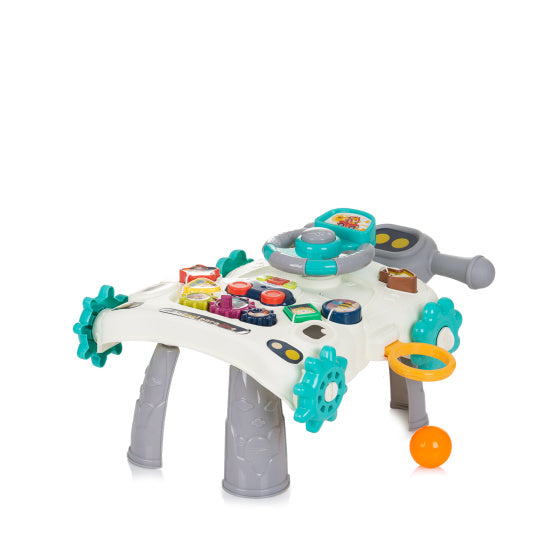 Chipolino car 3-in-1 loopwagen met speelgoedauto muziek grijs