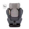 Chipolino Peak SEEN I-SIZE I ISOFIX ISOFIX 360 ° Granito gris