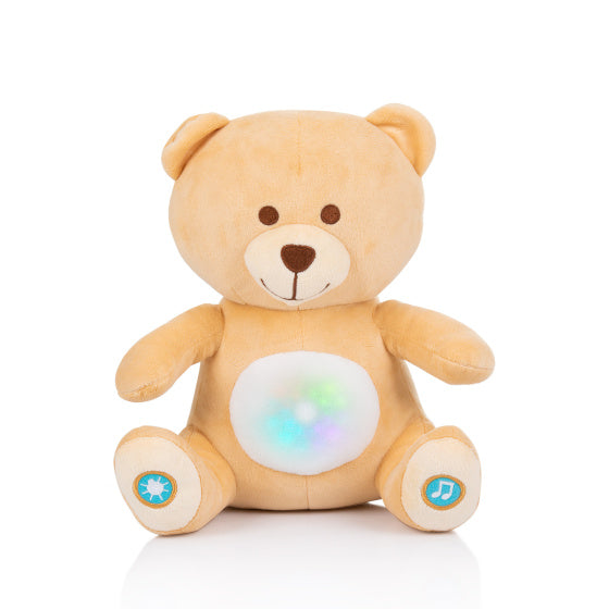 Lampada da notte per bambini chipolino peluche coccola con luce musicale