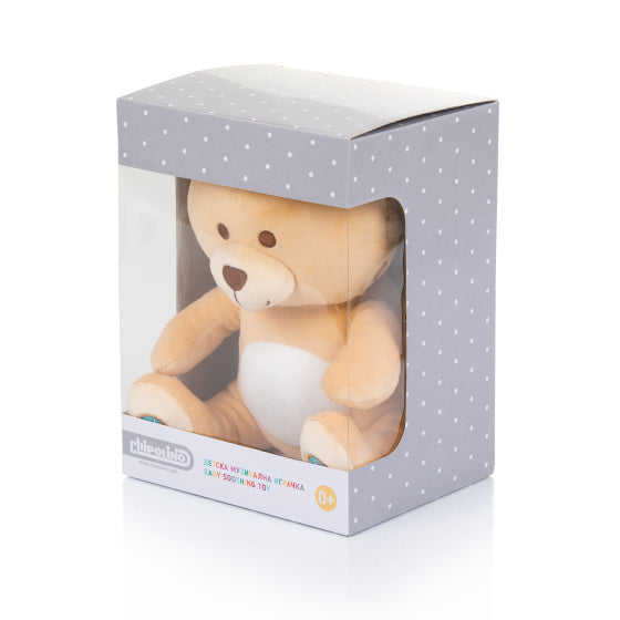 Lampada da notte per bambini chipolino peluche coccola con luce musicale