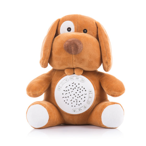 Progettore di peluche Chipolino Cubby Dog con luce musicale