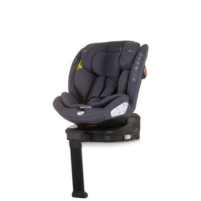 Chipolino tourino autostoel i-size 40-150 cm isofix 360° granite donkergrijs