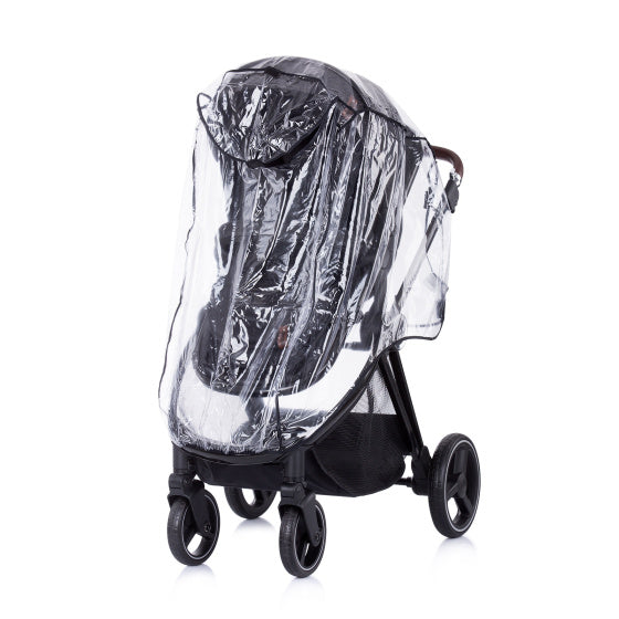 Cubierta de lluvia universal de Chipolino para Stroller (0+) Transparente