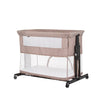 Box co-sleeper Chipolino Zen con zanzara net macadamia beige