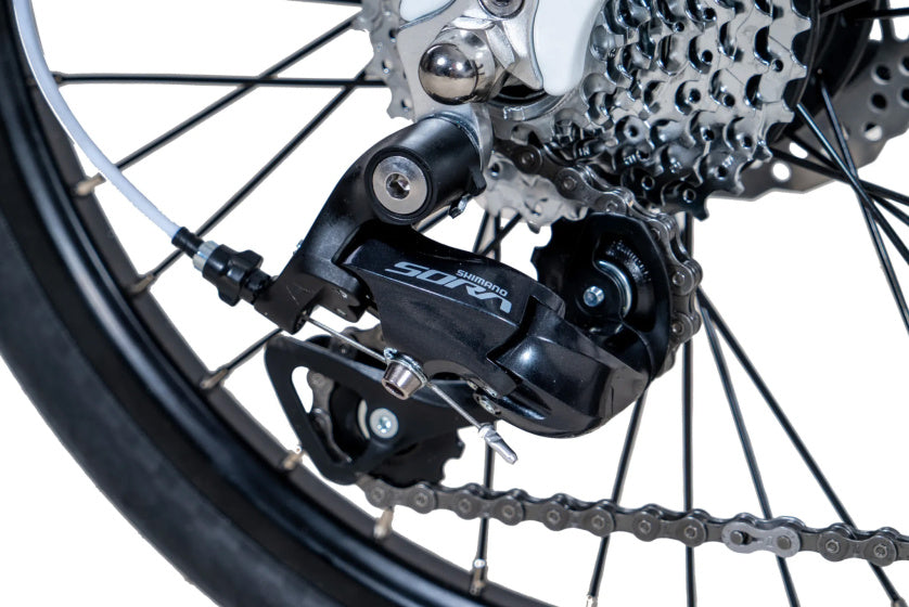 Chrison EF3 da 20 pollici 32 cm unisex 9V freno a disco meccanico bianco