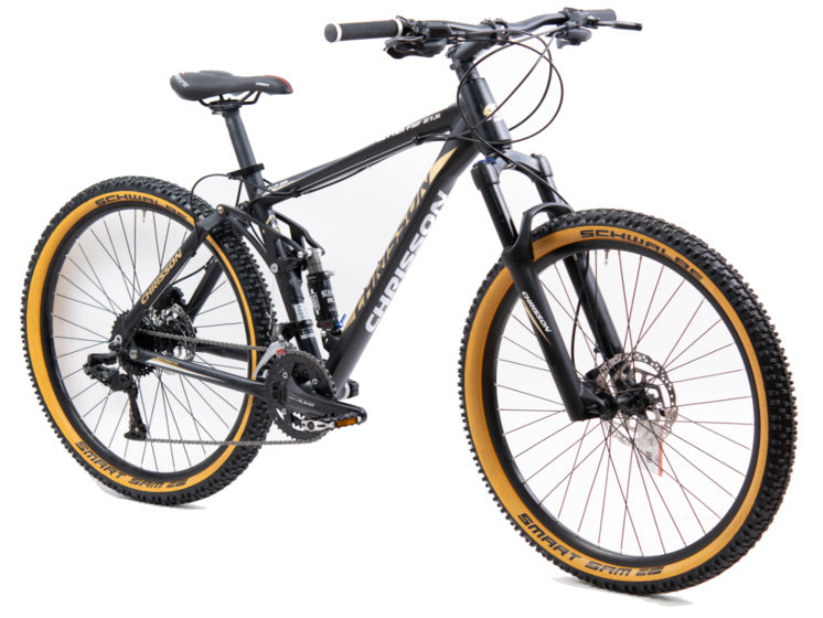 CHRISSON HITTER 27,5 pollici 46 cm uomini 27V Brano a disco idraulico Nero