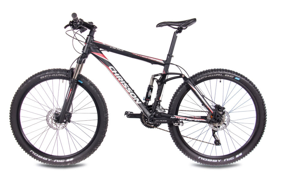 Chrisson Bateador 27.5 pulgadas 46 cm Hombres de 27 V Brazo de disco hidráulico Negro