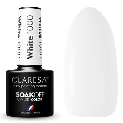 ClareSa Claresa UV LED Gellak 5ml White 1000