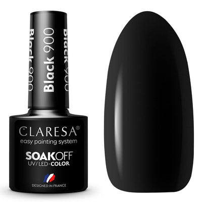 Clarisa Claresa UV LED Gellak 5ml Black 900