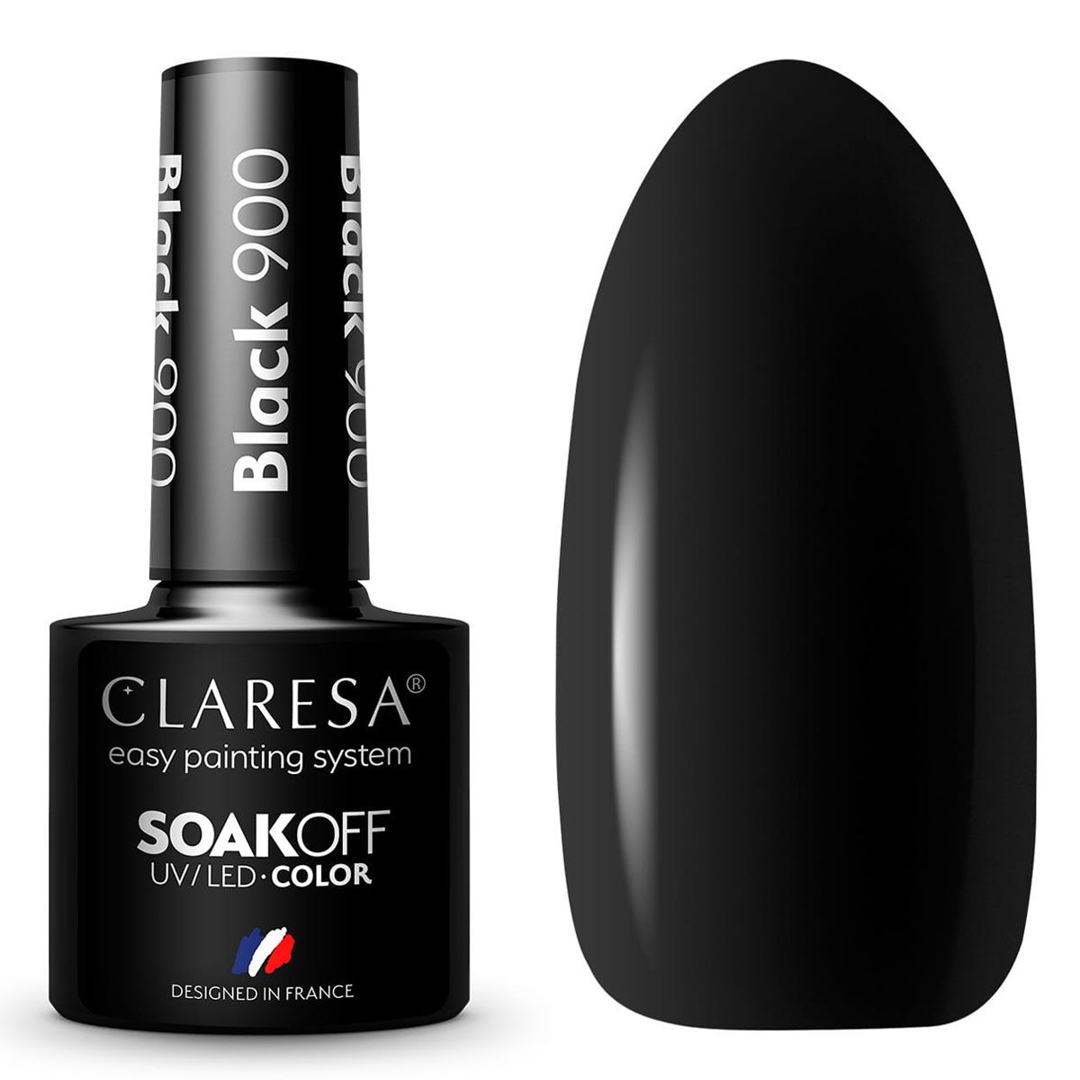 Claresa Claresa UV LED Gelak 5ml Black 900