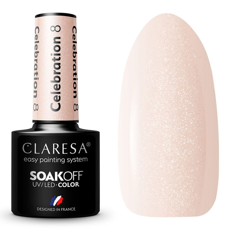 Claresa Claresa UV lideró a Gelak 5ml Celebración 8