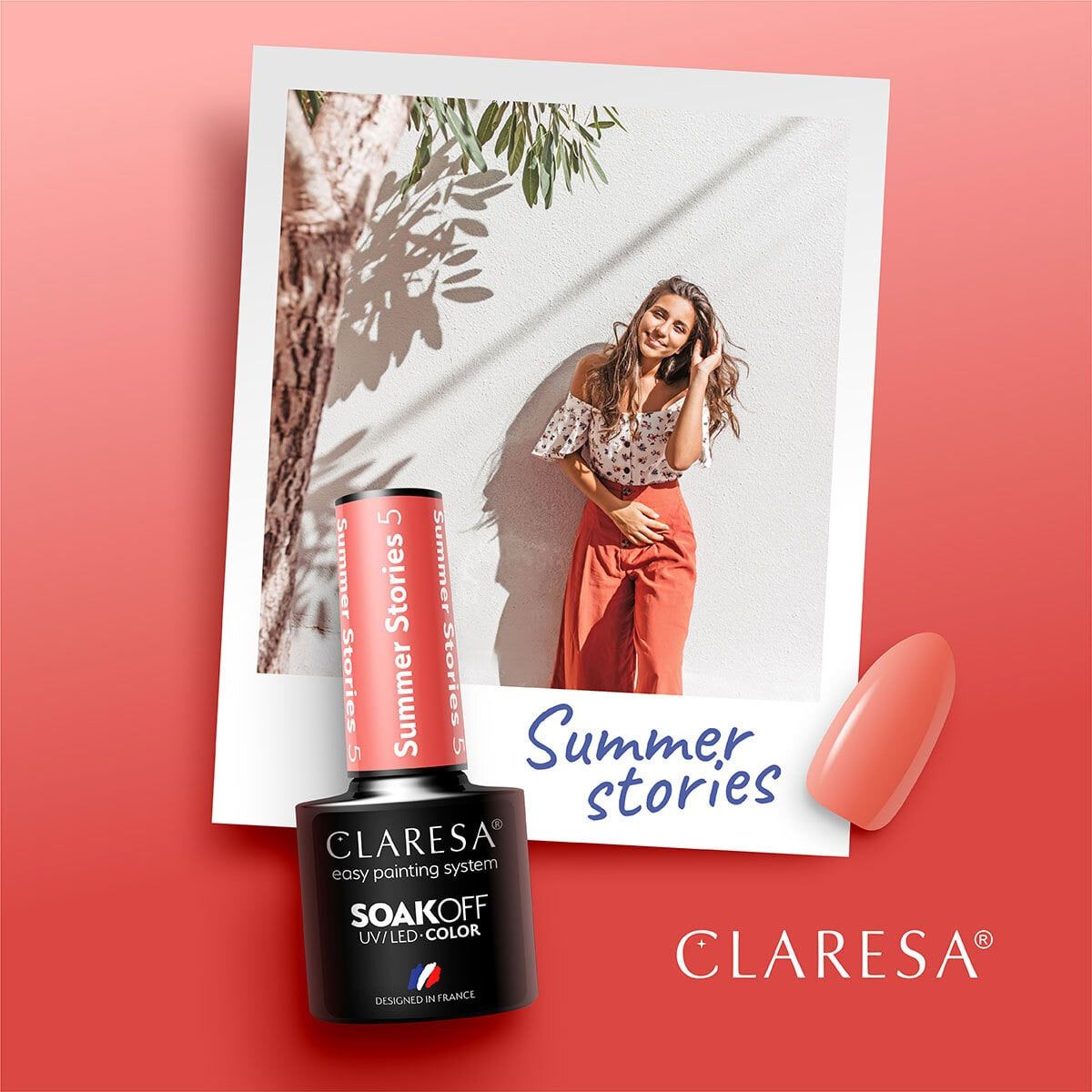 Claresa Claresa UV lideró a Gelak 5 ml de historias de verano 5