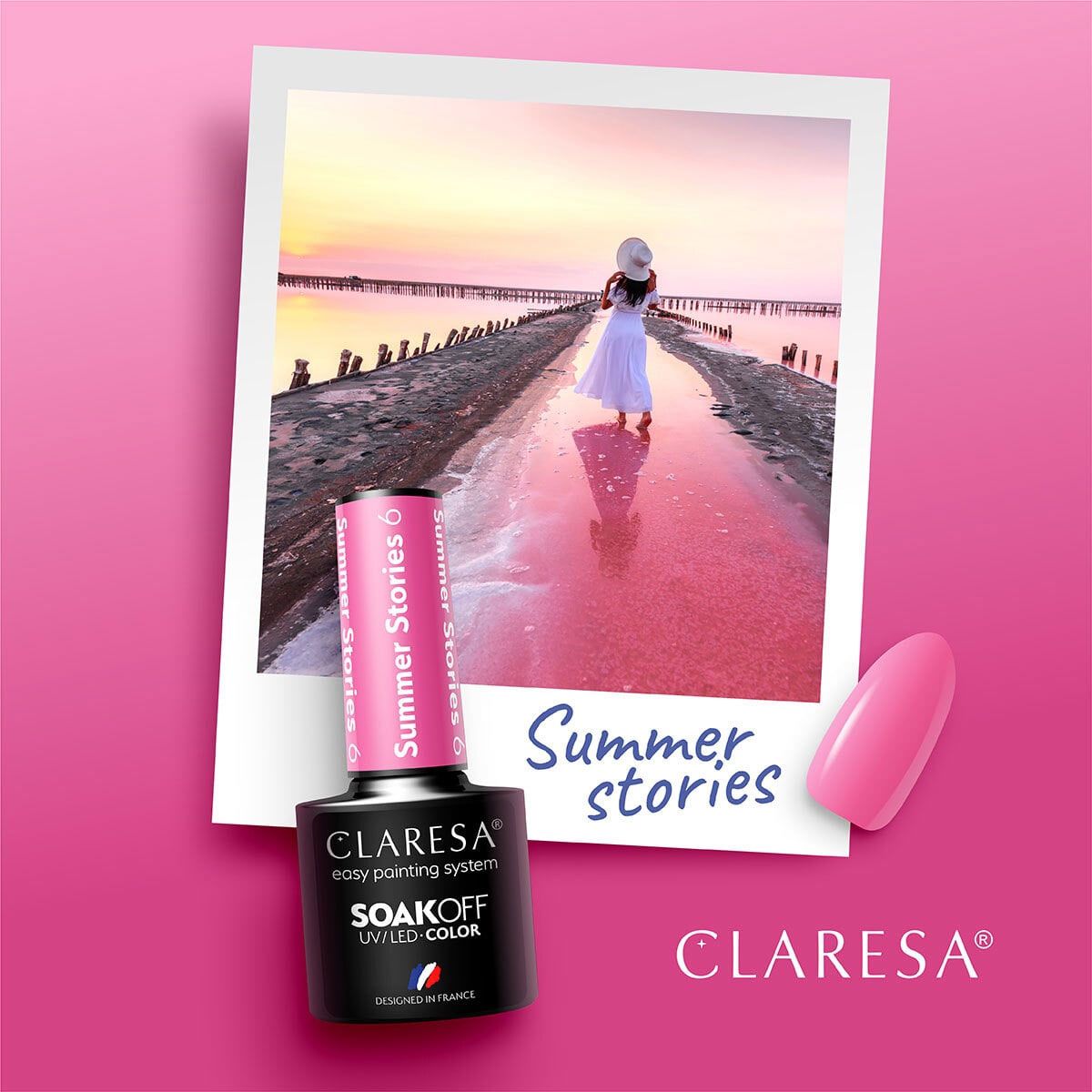 Claresa Claresa UV lideró a Gelak 5 ml de historias de verano 6