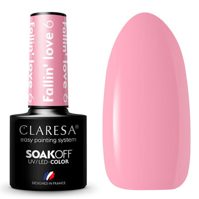 Claresa uv led gellak 5ml fallin' love 6