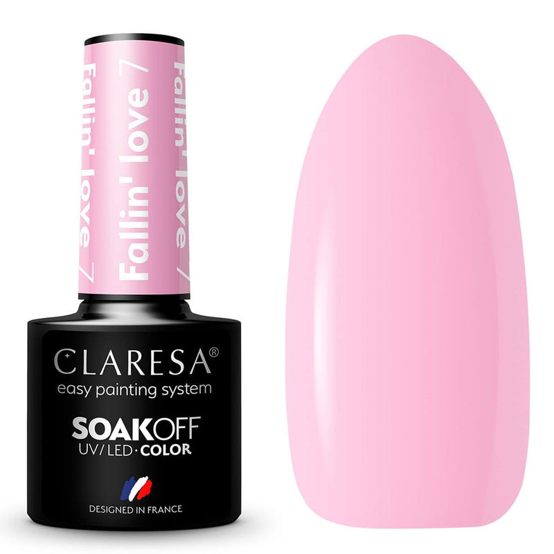 Claresa uv led gellak 5ml fallin' love 7
