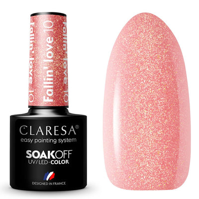 Claresa Claresa UV LED GELLAK 5ML Fallin 'Love 10