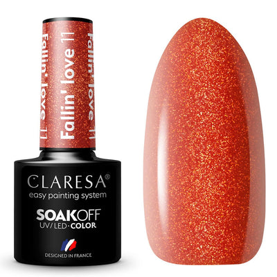 Claresa uv led gellak 5ml fallin' love 11