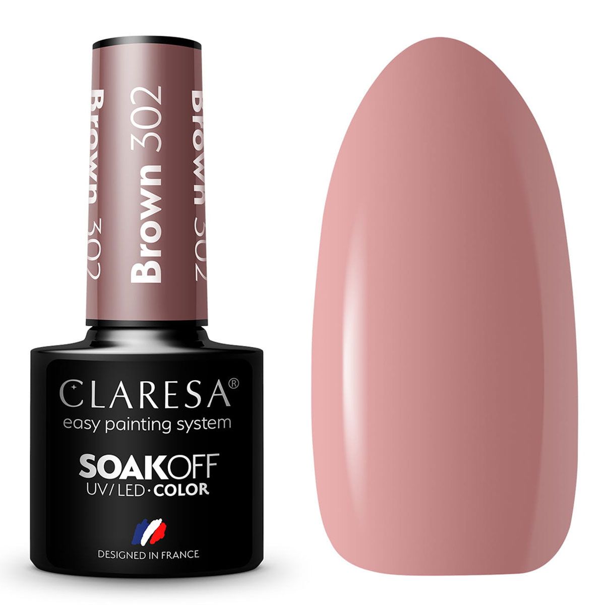 Clarisa Claresa UV ha guidato Gellak 5ml Brown 302 Portami al fiume