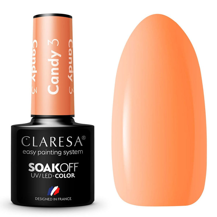 Clarisa Claresa UV ha guidato Gellak 5ml Candy 3