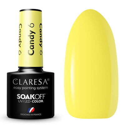 Clarisa Claresa UV ha guidato Gellak 5ml Candy 6
