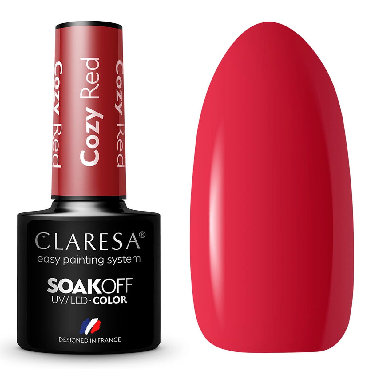 Claresa Claresa UV ha guidato Gellak 5ml Accoglienti sentimenti caldi rossi