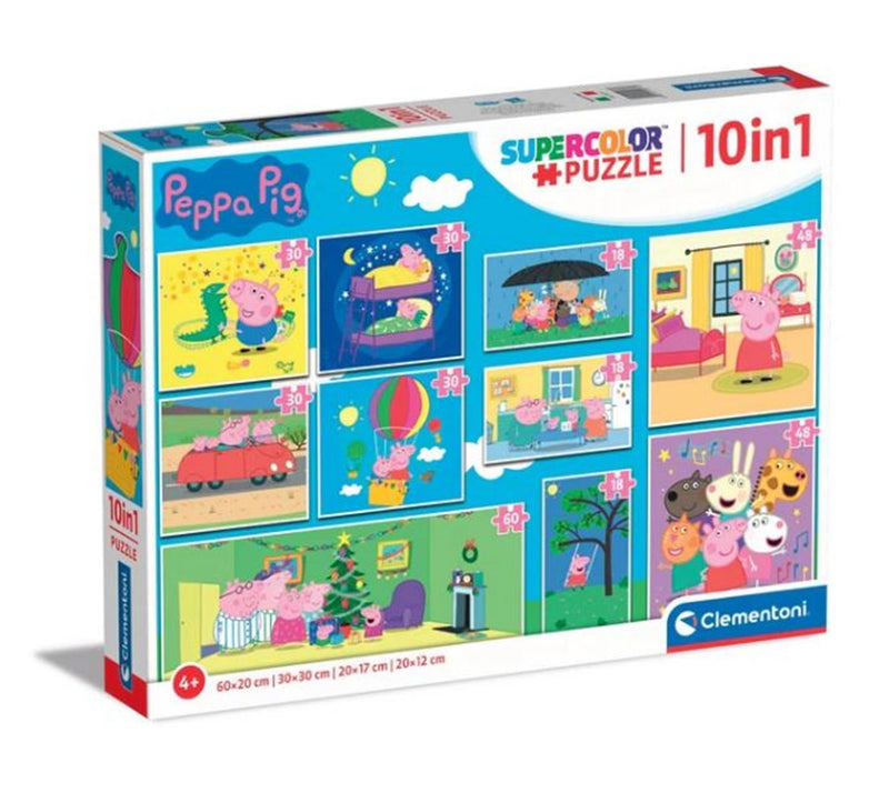 Clementoni puzzle Peppa Pig, 10in1