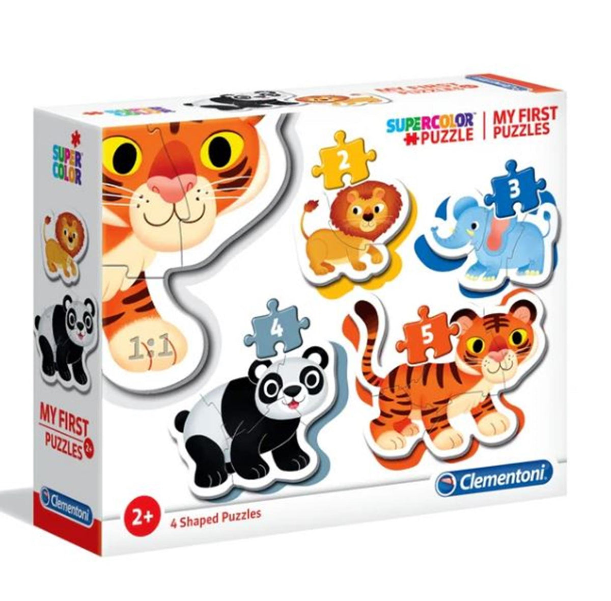 Clementoni i miei primi enigmi animali selvatici