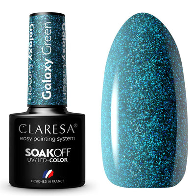 Claresa Claresa UV LED Gelak 5ml Galaxy Green