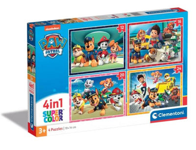 Clementoni puzzels paw patrol, 4in1