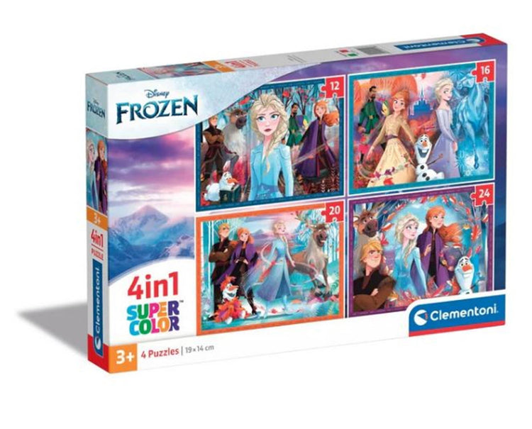 Clementoni puzzle Disney Frozen, 4in1