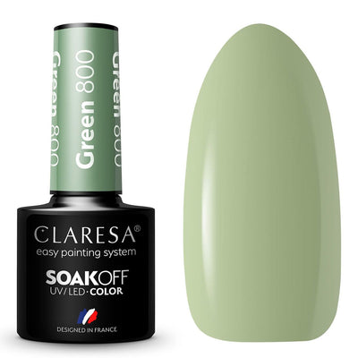 Claresa Claresa UV LED Gelak 5ml Green 800 Savanna Vibes