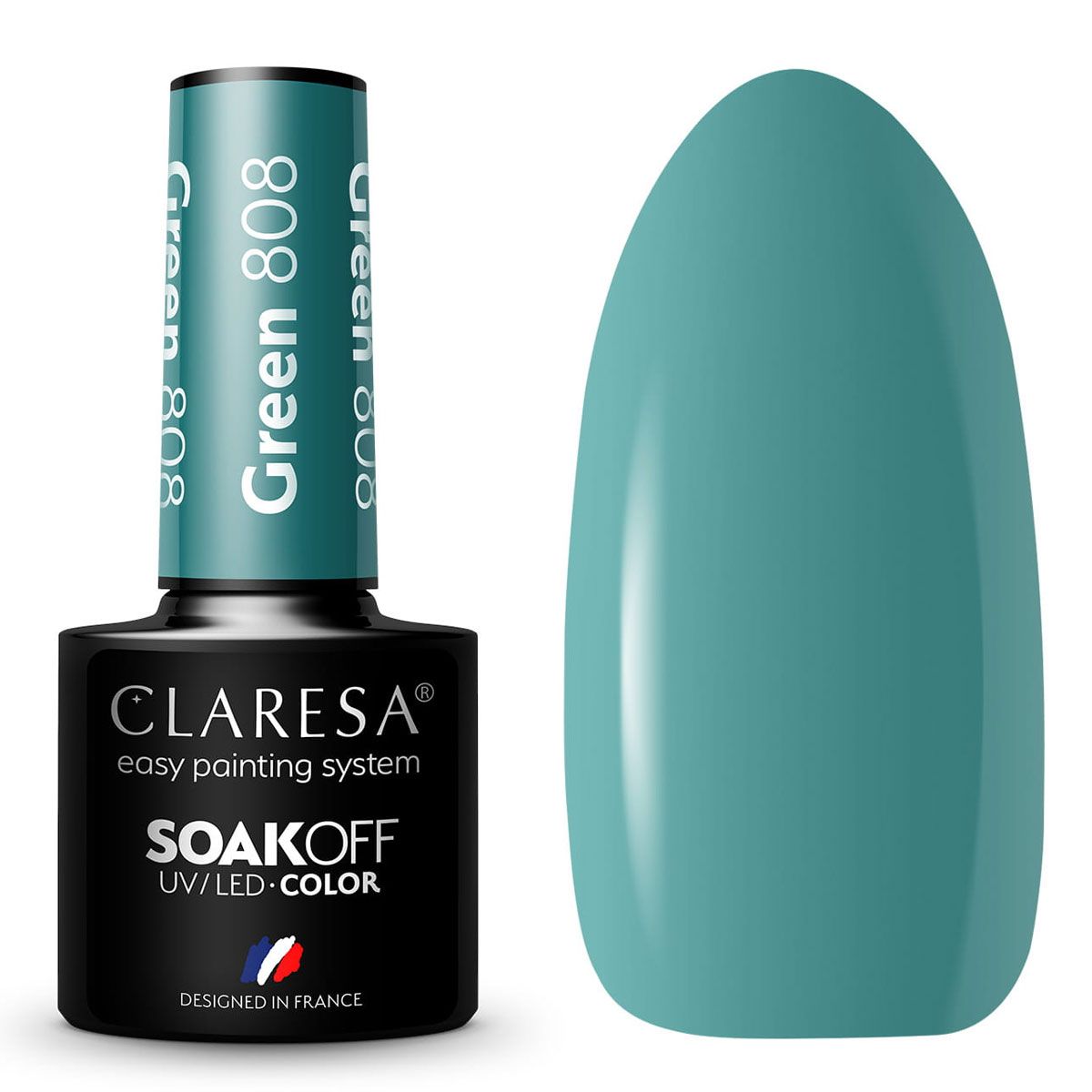 ClareSa Claresa UV LED Gellak 5ml Green 808 Rainbow Explosion