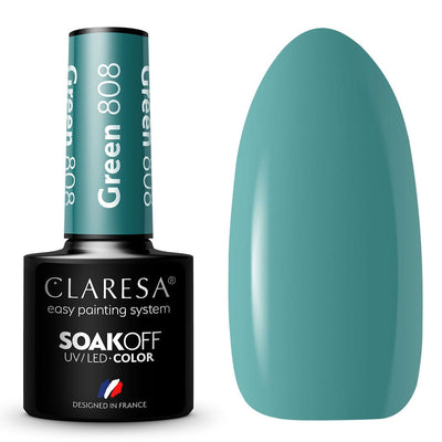 ClareSa Claresa UV LED Gellak 5ml Green 808 Rainbow Explosion