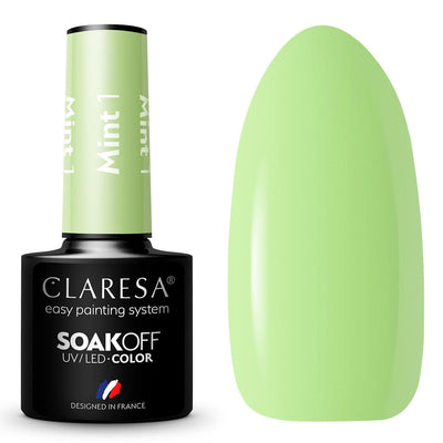 Claresa Claresa UV LED Gelak 5ml Mint 1