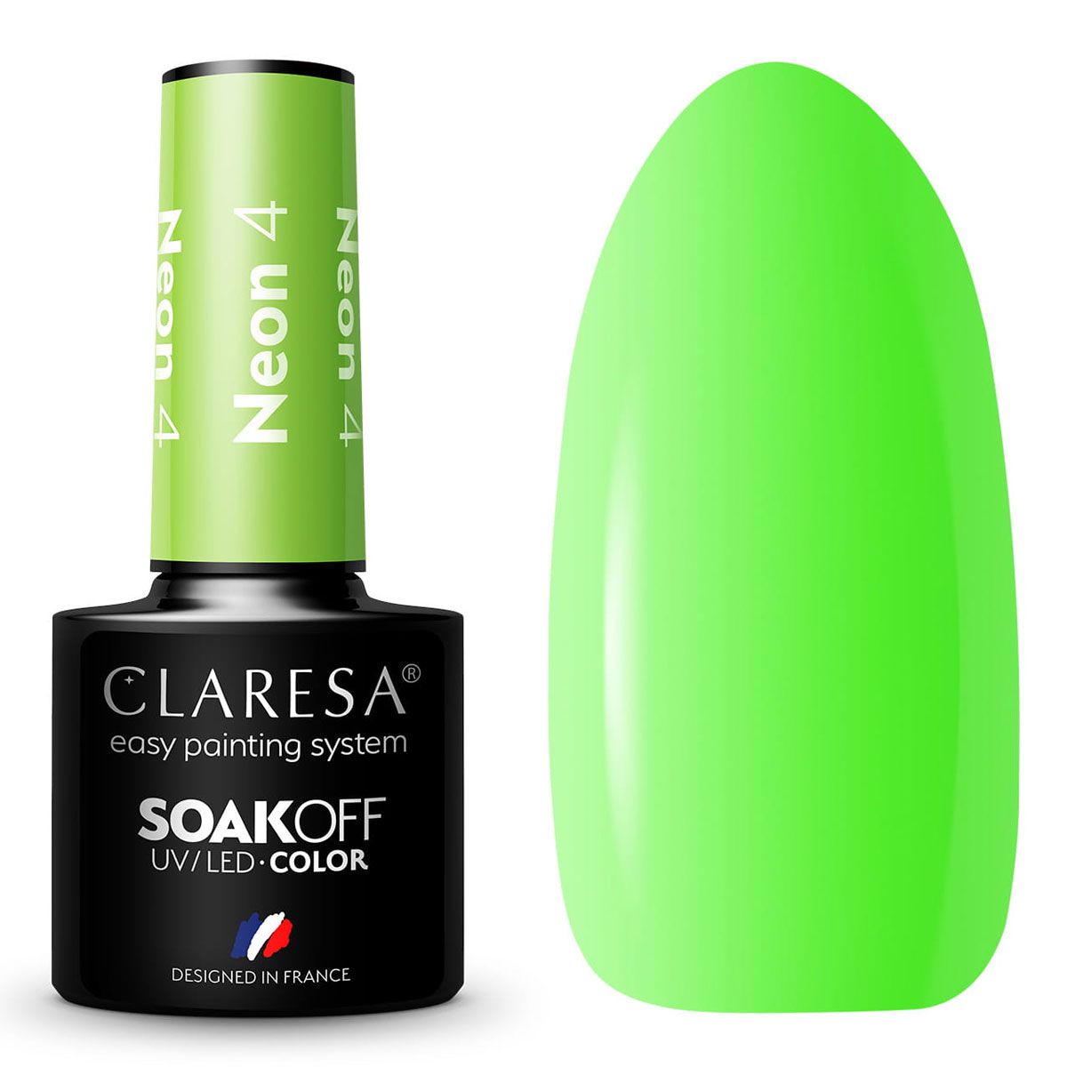 Claresa Claresa UV lideró a Gelak 5ml neon 4
